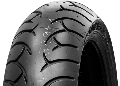 Detail běhounu Metzeler Roadtec Z6 160/60ZR17 (69 W) Rear TL M/C