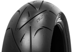 Detail běhounu Continental ContiSportAttack 190/50ZR17 (73 W) Rear TL M/C