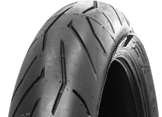 Detail běhounu Pirelli Diablo Rosso II 100/80 R17 52 H Front TL M/C R