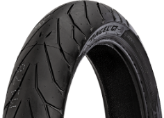 Detail běhounu Pirelli ANGEL GT 150/70 R17 69 V Rear TL M/C