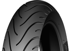 Detail běhounu Michelin Pilot Street 80/90-14 46 P Front/Rear TL/TT M/C