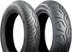 Detail běhounu Bridgestone Exedra Max 110/90-19 62 H Front TT M/C